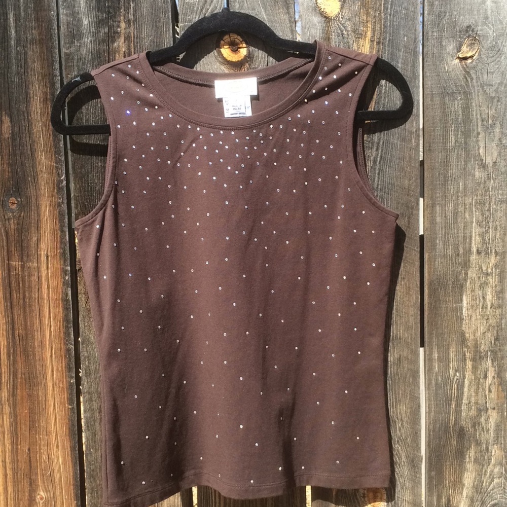 Talbots fancy tank top